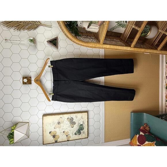 Boden Black Canonbury Front Crease Pants - Size - 10 - Picture 2 of 6